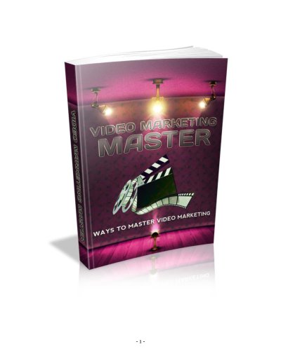 Video Marketing Master